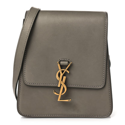 Saint Laurent Smooth Calfskin North South Kaia Satchel Grey 1 of 11