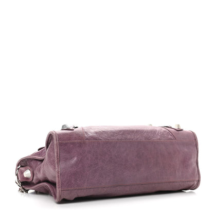 Balenciaga Agneau Giant 21 Silver Hardware City Murier 4 of 10