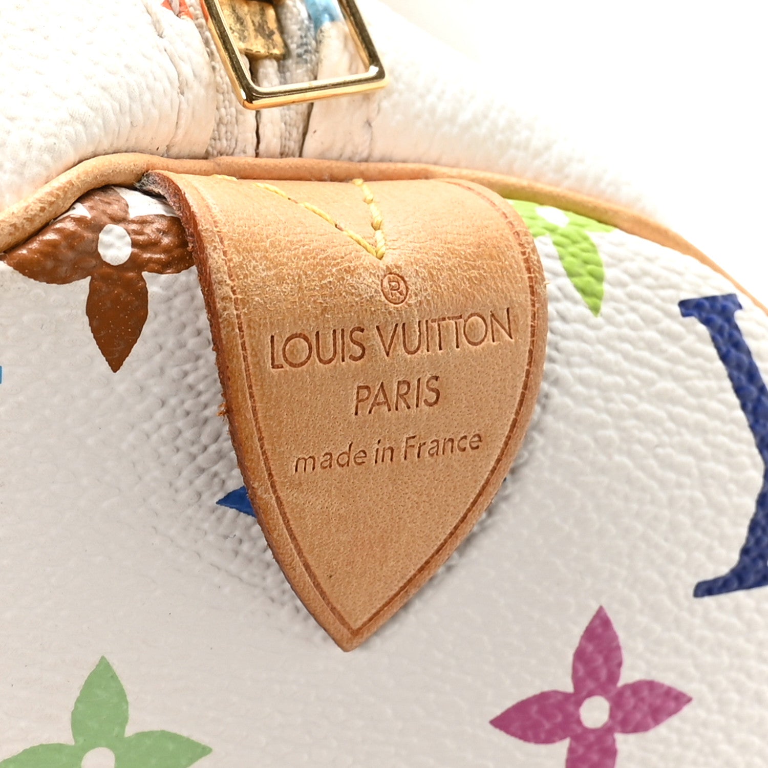 Louis Vuitton Monogram Multicolor Speedy 30 White 6 of 11