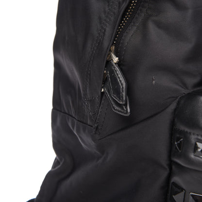 Givenchy Nylon Calfskin Studded Backpack Black 10 of 10