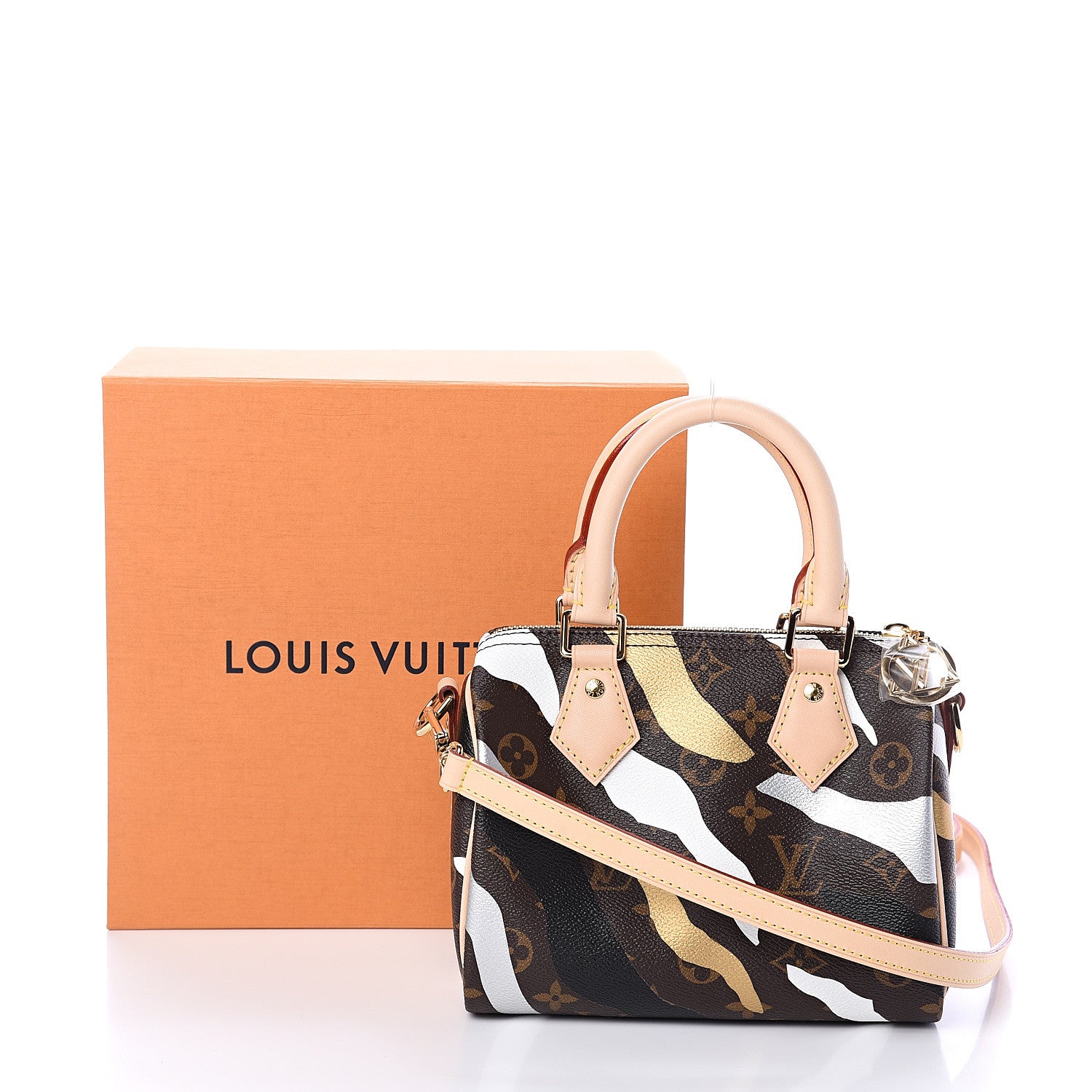 Louis Vuitton X LOL Monogram Speedy BB Gold Silver 9 of 9