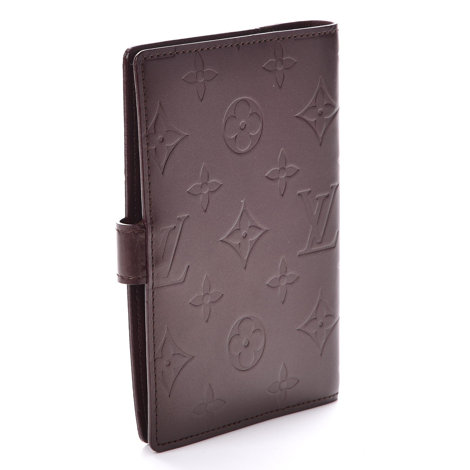 Louis Vuitton Mat Monogram Small Ring Agenda Cover Violet 3 of 8