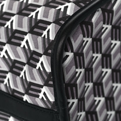 MCM Visetos Medium Liz Reversible Shopper Tote Black 15 of 18