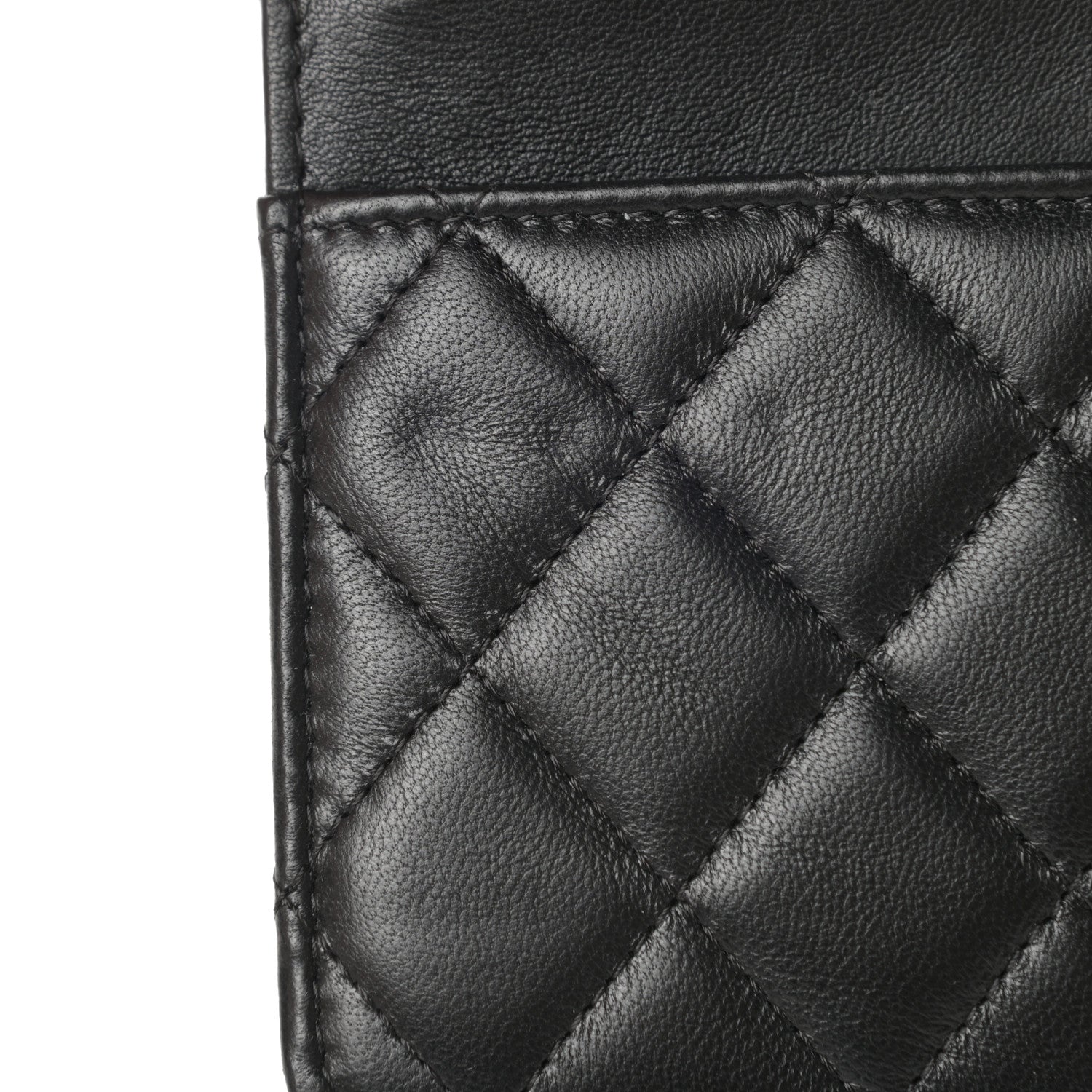 Chanel Lambskin Quilted Trendy CC Wallet On Chain WOC Black 12 of 15
