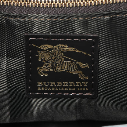 Burberry Nylon Quilted Tote Brown 6 of 6