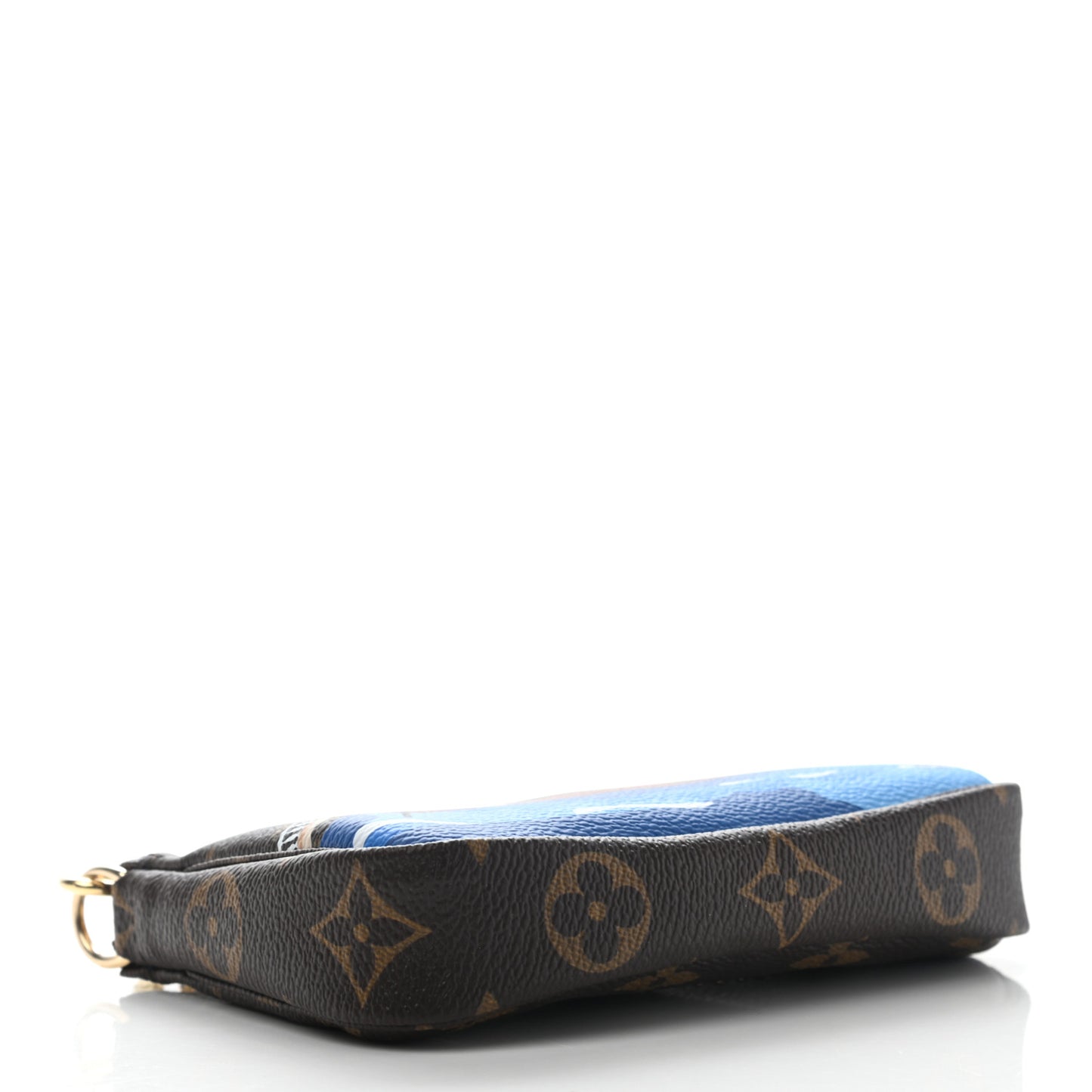 Monogram 2019 Christmas Animation Mini Venice Pochette Accessories Blue