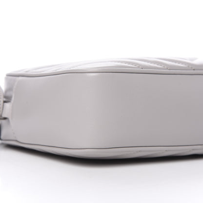 Saint Laurent Calfskin Matelasse Monogram Lou Camera Bag Granite 7 of 9