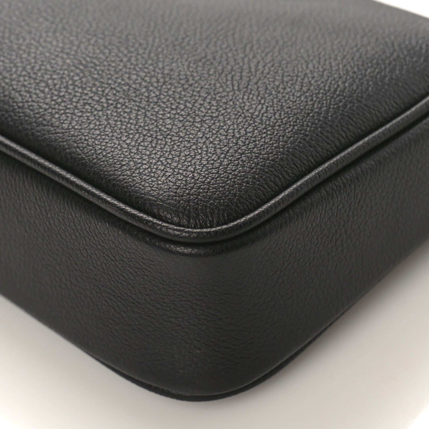 Versace Grained Calfskin Medusa Shoulder Bag Black 8 of 8