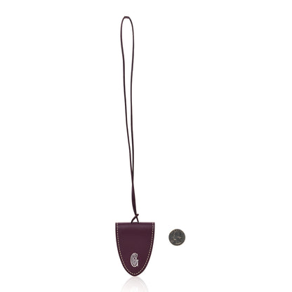 Goyard Calfskin Bag Clip Bordeaux 2 of 4