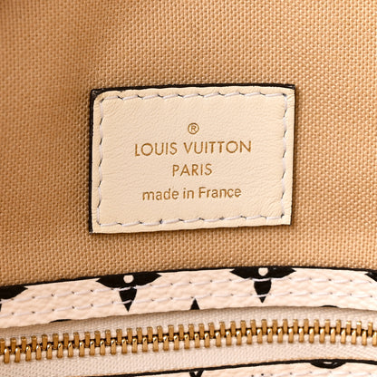 Louis Vuitton Monogram Giant Neverfull MM Kaki 6 of 9