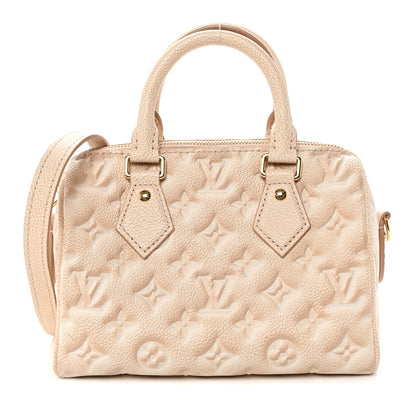 Louis Vuitton Empreinte Monogram Summer Stardust Speedy Bandouliere 20 Beige Clair 1 of 17