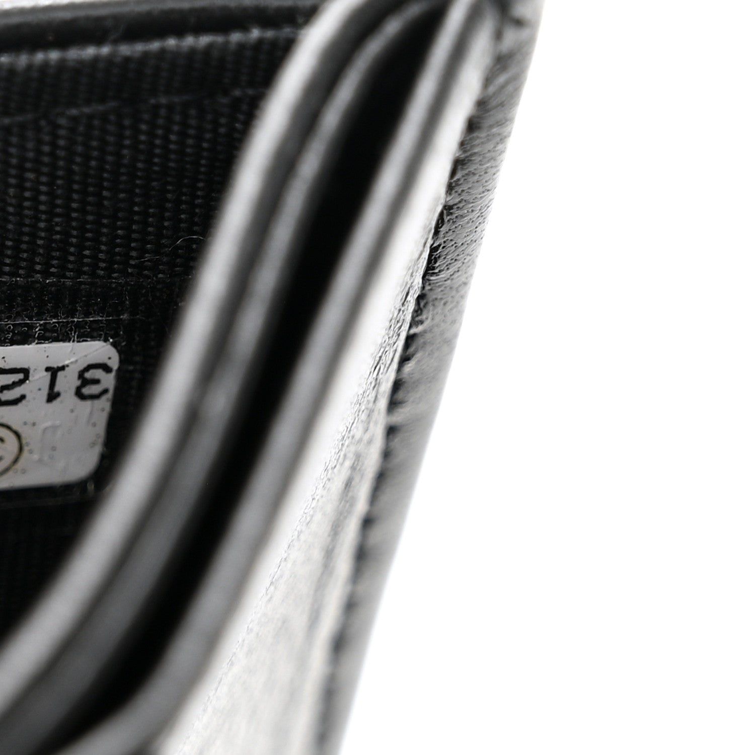 Chanel Lambskin Quilted My Chanel Lady Card Holder On Chain Black 8 of 12