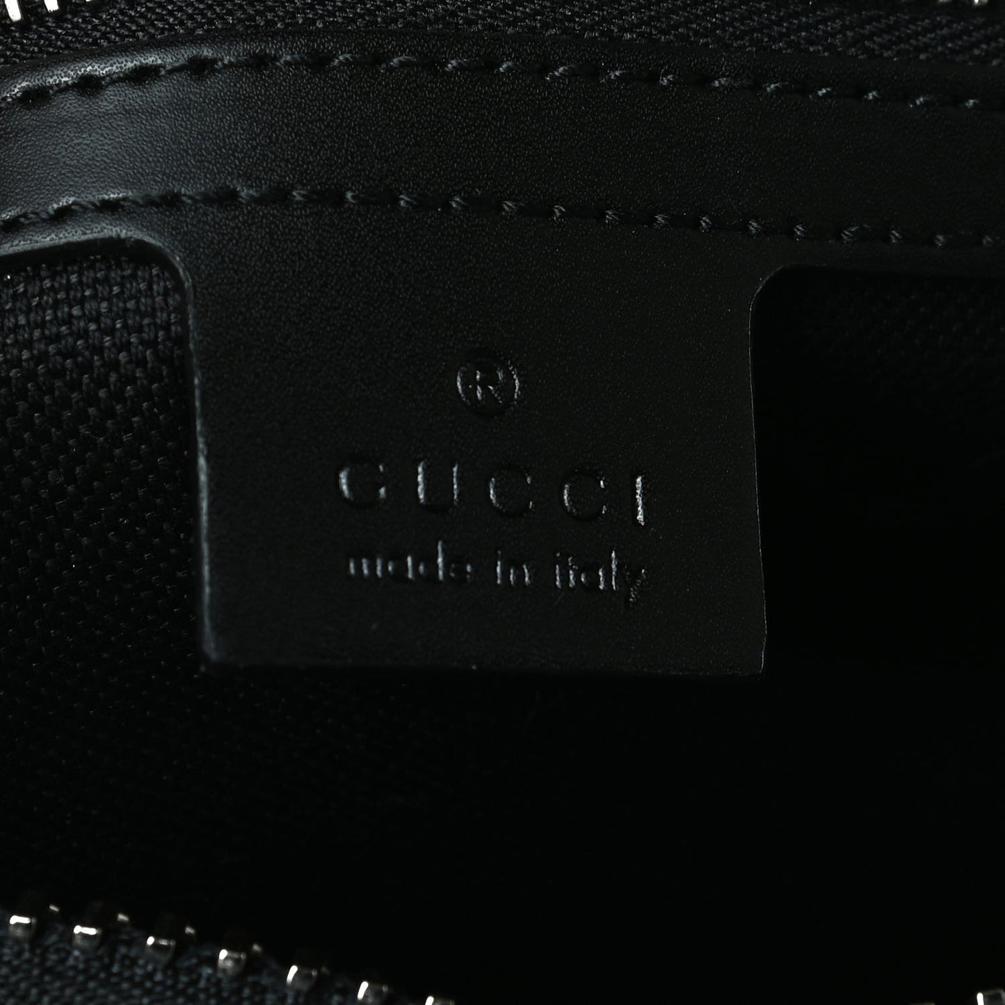 Soft GG Supreme Monogram Web Belt Bag Black Grey