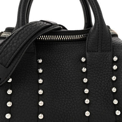 Alexander Wang Calfskin Studded Mini Rockie Matte Black Rhodium Hardware 7 of 10