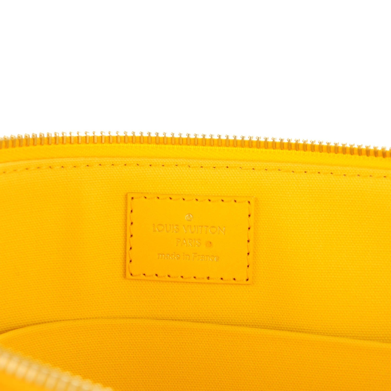 Louis Vuitton Damier Couleurs Kit Clutch Mimosa 6 of 7