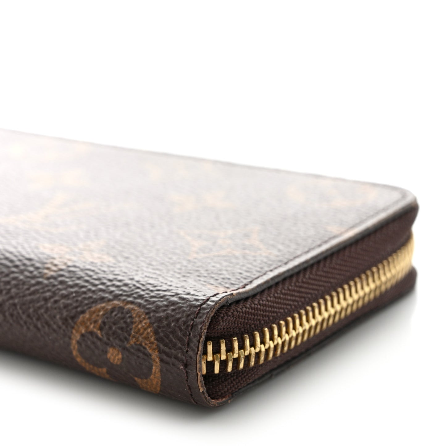 Monogram Clemence Wallet Rose Ballerine