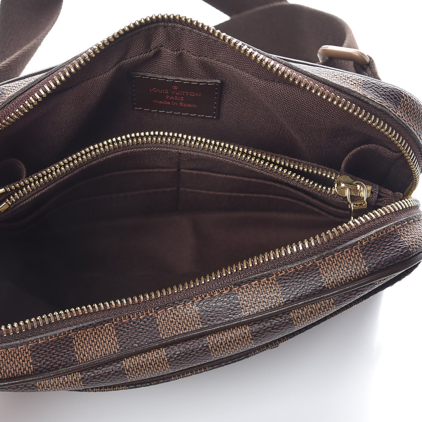 Damier Ebene Brooklyn Bum Bag