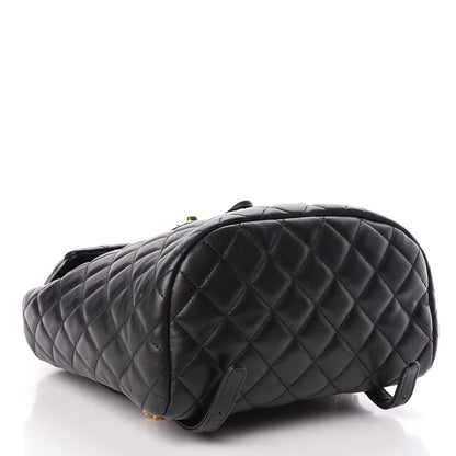Chanel Lambskin Quilted Small Urban Spirit Backpack Black 4 of 16