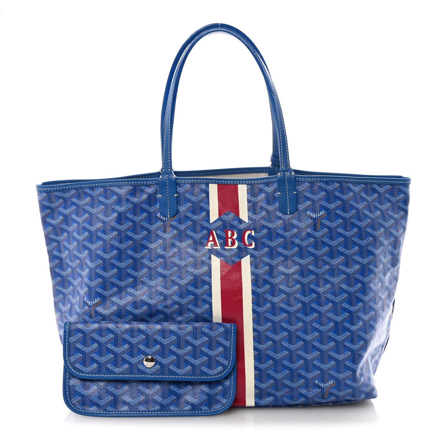 Goyard Goyardine Saint Louis PM Sky Blue 3 of 9