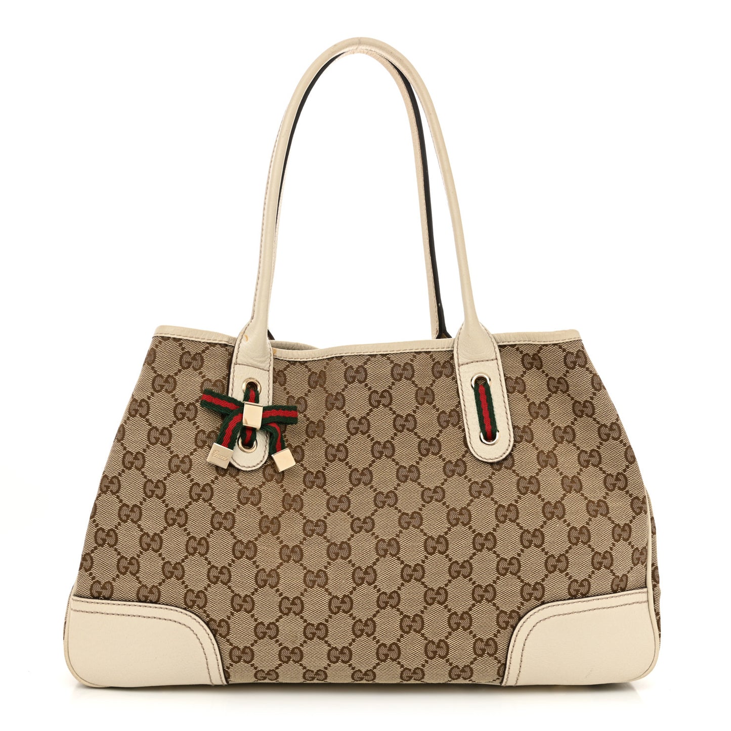 Monogram Medium Princy Tote Off White