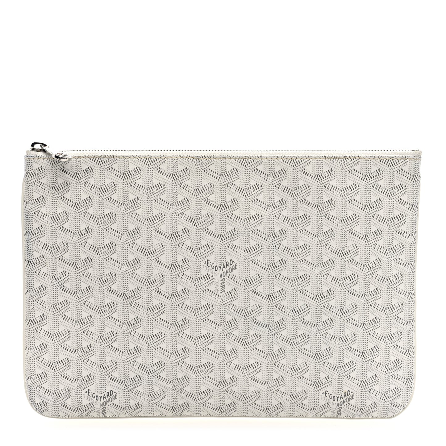 Goyardine Senat Pochette MM White