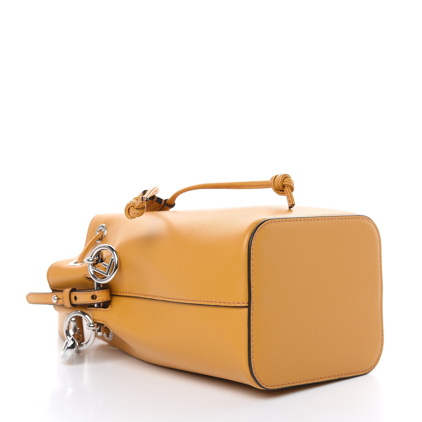 Vitello Liberty Lucido F is Fendi Mini Mon Tresor Bucket Bag Zucca