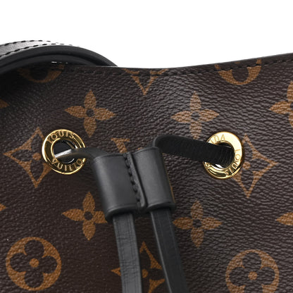 Louis Vuitton Monogram Neonoe MM Black 9 of 11