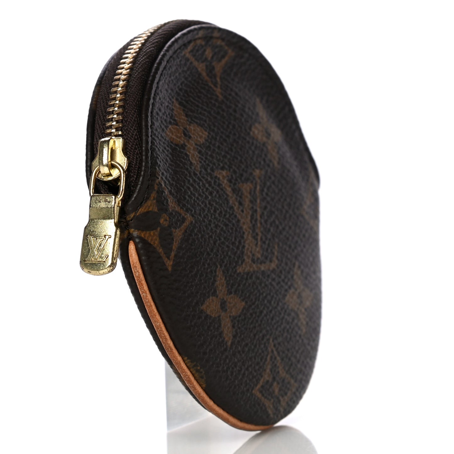 Monogram Round Coin Purse
