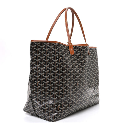 Goyard Goyardine Saint Louis GM Black Gold 4 of 11