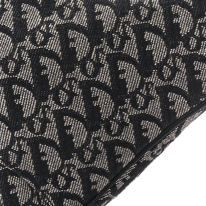 Christian Dior Monogram Mini Saddle Pochette Black 8 of 10