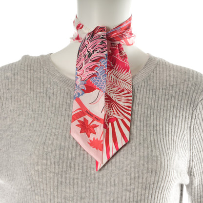 Hermes Silk Mythiques Phoenix Coloriages Twilly 2 of 4