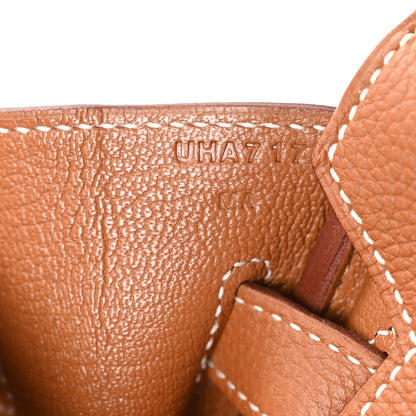 Hermes Togo Birkin 30 Gold 7 of 11
