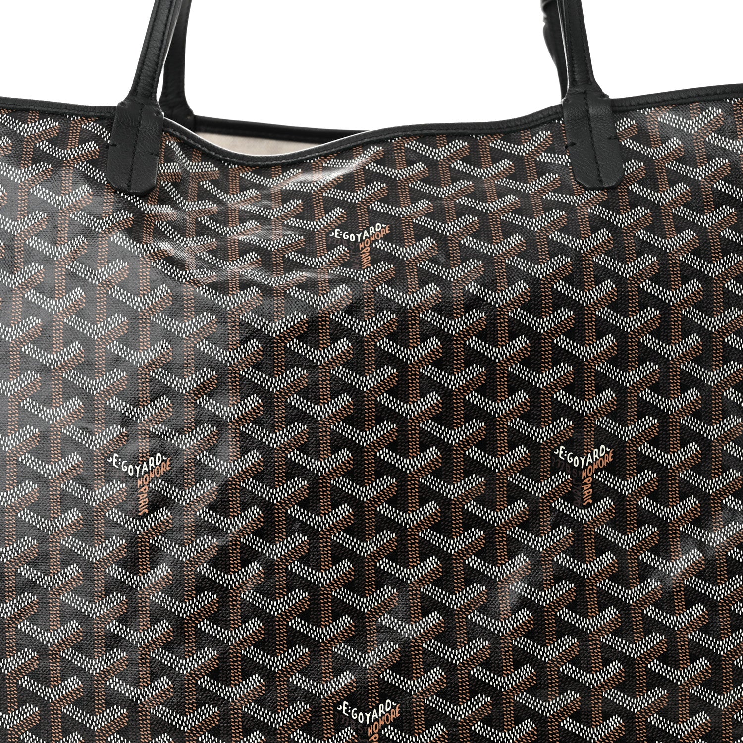 Goyard Goyardine Saint Louis GM Black 9 of 12