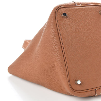 Hermes Taurillon Clemence Picotin Lock 18 PM Gold 5 of 9
