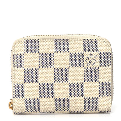 Louis Vuitton Damier Azur Zippy Coin Purse 1 of 10