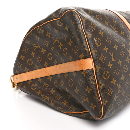 Louis Vuitton Monogram Keepall Bandouliere 60 8 of 11