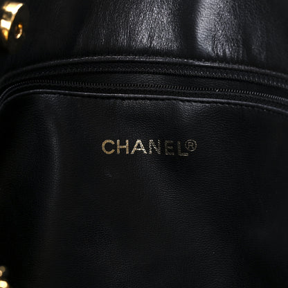 Chanel Lambskin Flap Shoulder Bag Black 6 of 9