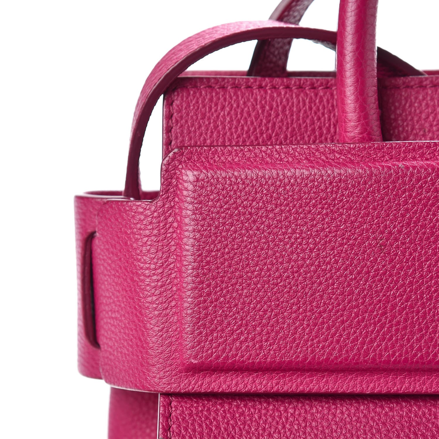 Givenchy Grained Calfskin Mini Horizon Satchel Fushia 18 of 22