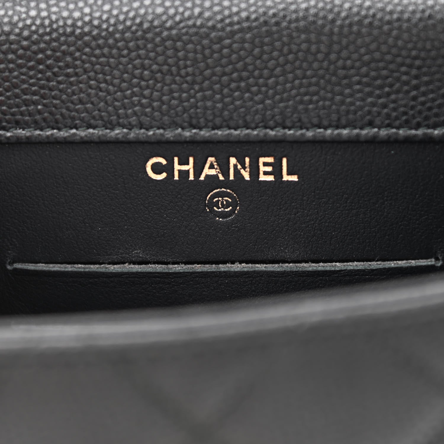 Chanel Caviar Quilted Golden Class Phone Holder Black 6 of 13