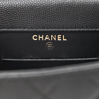 Chanel Caviar Quilted Golden Class Phone Holder Black 6 of 13