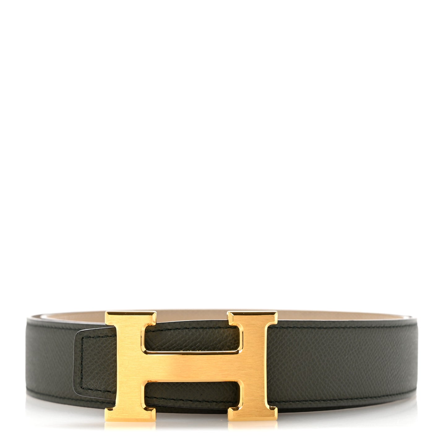 Epsom 32mm H Belt 100 40 Trench Vert De Gris