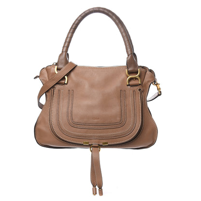 Chloe Calfskin Medium Marcie Satchel Nut 1 of 15
