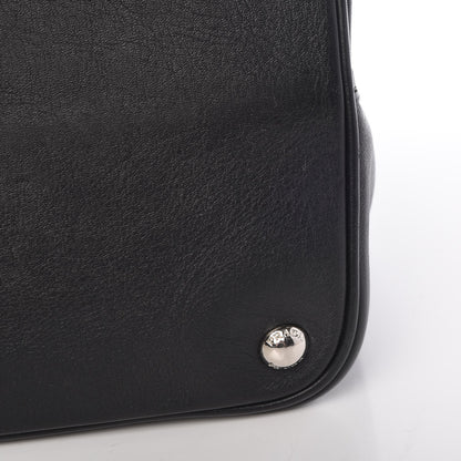 Prada Lux Calfskin Large Convertible Top Handle Tote Black 14 of 17