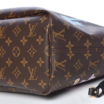 Louis Vuitton Monogram My LV World Tour Neverfull MM 9 of 11