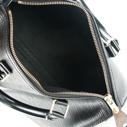 Louis Vuitton Epi Speedy 25 Black 5 of 7