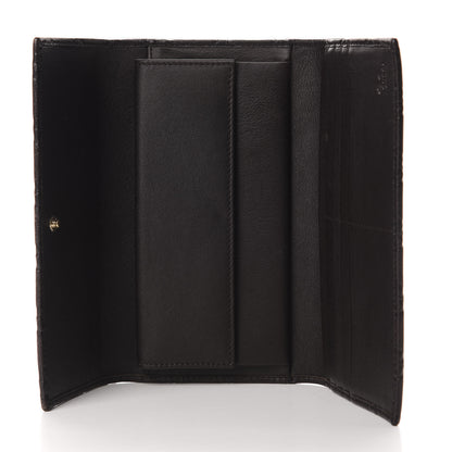 Gucci Guccissima Continental Flap Wallet Chocolate 5 of 9