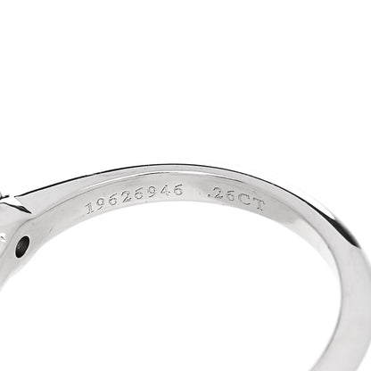 Tiffany Platinum Diamond .26ct Solitaire Engagement Ring 47 4.25 6 of 7