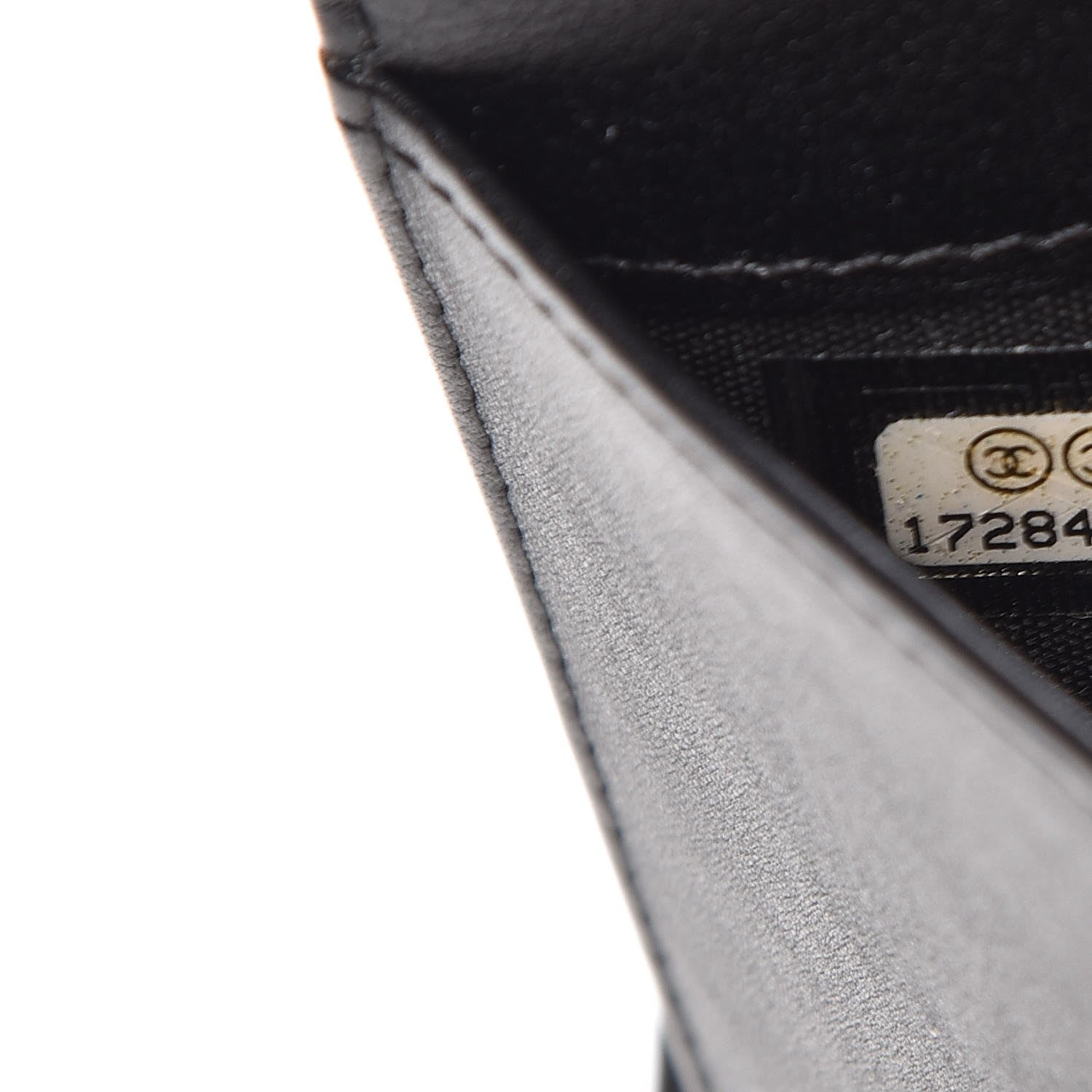 Chanel Caviar Timeless CC Yen Wallet Black 8 of 11