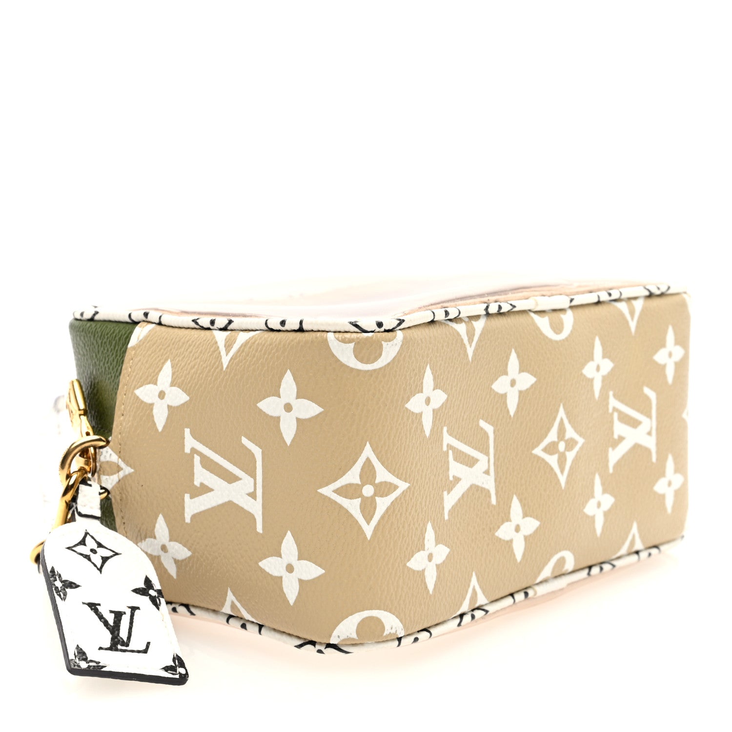 Louis Vuitton Monogram Giant Beach Pouch Kaki 4 of 9