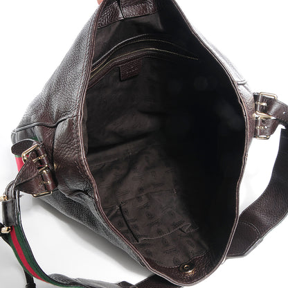Gucci Calfskin Medium Heritage Shoulder Bag Brown 5 of 7